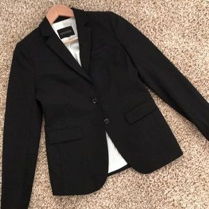 Banana Republic black wool blazer